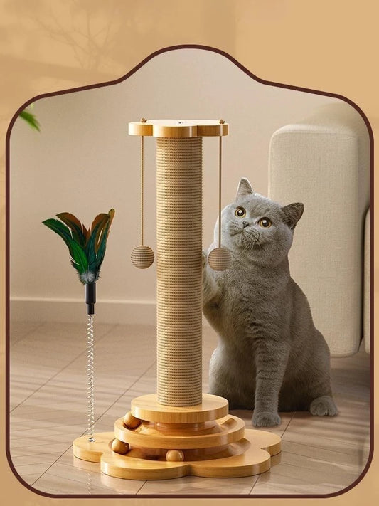 Feline Fun Tower: A Multifunctional play for Endless Amusement
